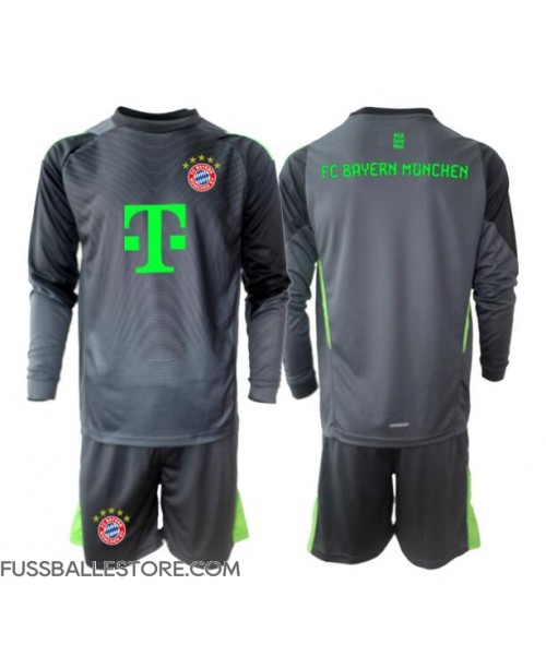 Günstige Bayern Munich Torwart Auswärts Trikotsatzt Kinder 2025-26 Langarm (+ Kurze Hosen) Günstige Bayern Munich Torwart Auswärts Trikotsatzt Kinder 2025-26 Langarm (+ Kurze Hosen)